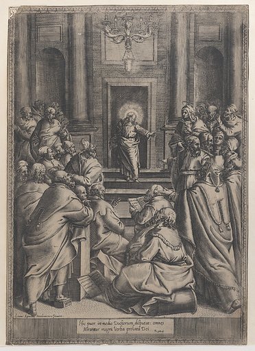 Christ Disputing in the Temple