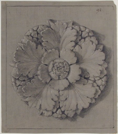 Design for a Rosette Relief