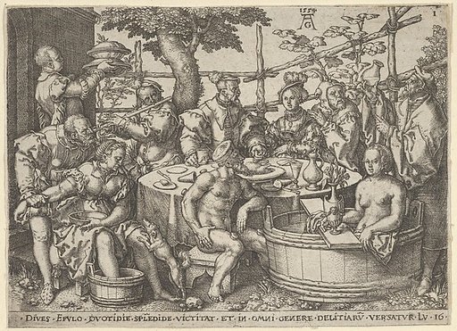 The Rich Man at His Table, from "The Parable of the Rich Man and Lazarus"