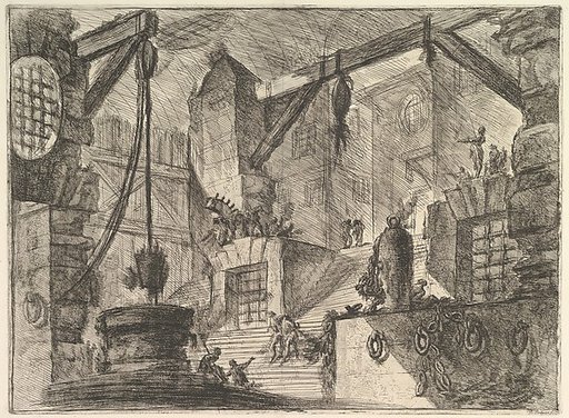 The Well, from "Carceri d'invenzione" (Imaginary Prisons)