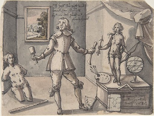 The Artist in His Studio