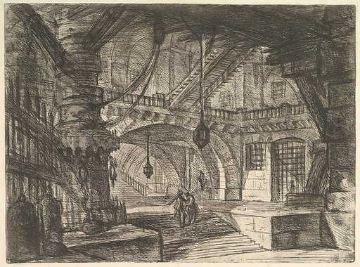 The Pier with Chains, from "Carceri d'invenzione" (Imaginary Prisons)