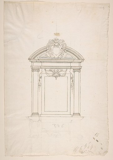 Design for a Wall Tomb