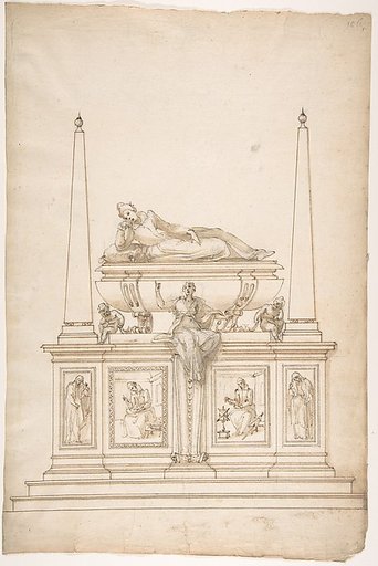 Design for a Lady's Tomb