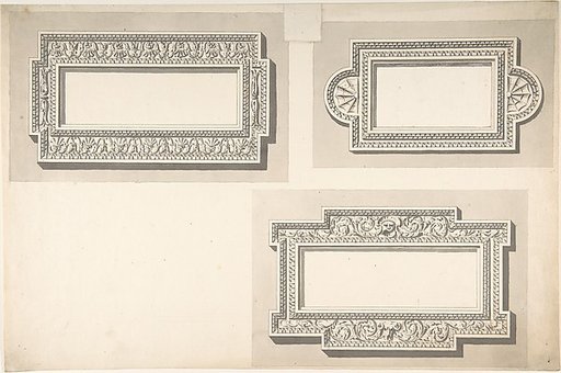 Design for Three Stucco Frames