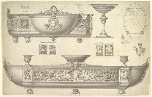 Design for a Silver Centerpiece