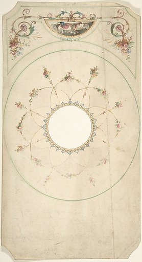Ceiling Design with Center Cut Out