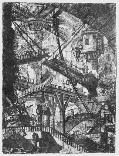 Prima Parte di Architettura, e Prospettive inventate, ed incise da Giambatista Piranesi Architetto Veneziano fra gli Arcadi Salcindio Tiseio; Lettere di Giustificazione a Milord Charlemont plates, which were adapted to appear in the Opere Varie; Opere Varie; Grotteschi; Carceri; Archi Trionfali, and