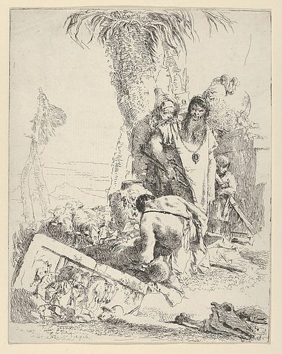 Shepherd with Two Magicians, from "Scherzi"