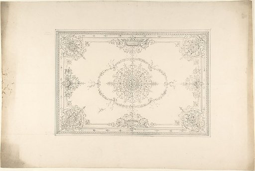 Rococo Style Ceiling Design