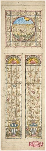 Design for a stained glass window