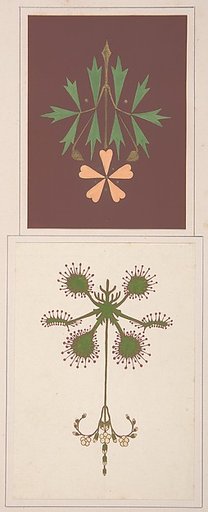 Two design drawings