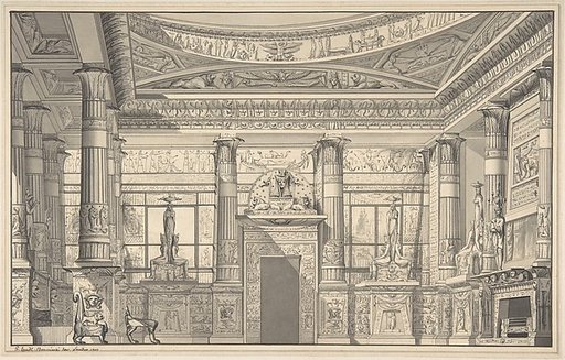 Design for an Egyptian-style Interior