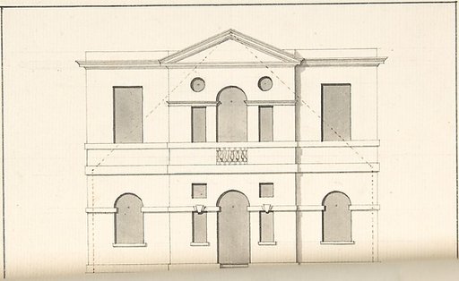 Elevation of "An Eye-trap"
