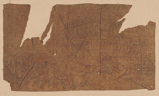 Tracing of scene from Dr. Syntax