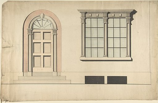 Design for an Exterior Doorway and Window