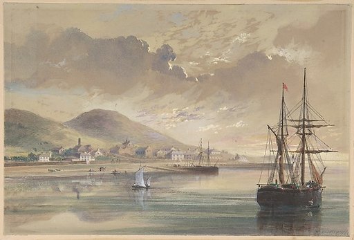 Valentia in 1857-1858 at the Time of the Laying of the Former Cable