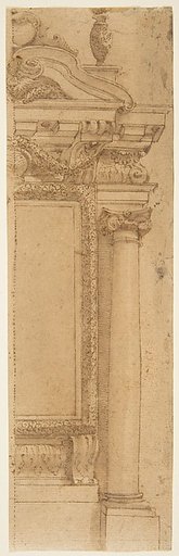 Architectural Design Presenting Two Alternate Solutions (in two fragments)