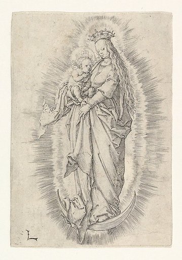 The Crowned Virgin With Child in Glory