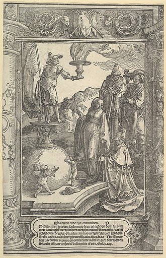 Solomon's Idolatry [I Kings, 11:1-8]