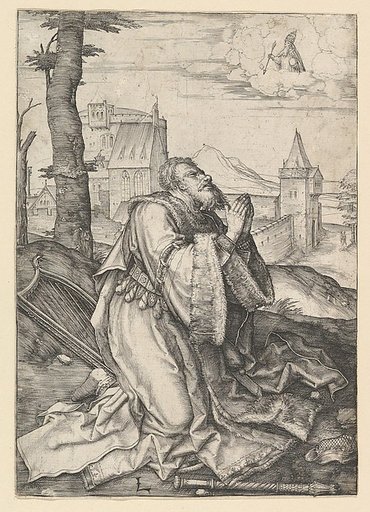 David Praying