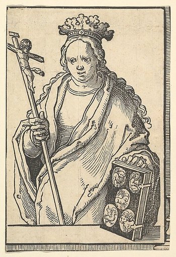 Ecclesia Christi (Faith), from the series of Sibyls