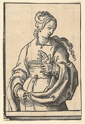 Tiburtine Sibyl, from the series of Sibyls