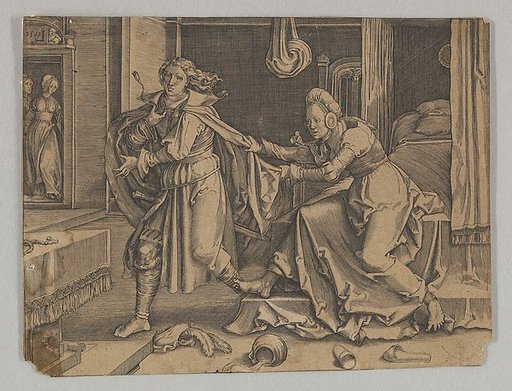 Joseph and Potiphar's Wife (reverse copy)