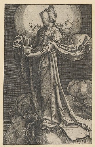 St. Mary Magdalene on the Clouds (copy)