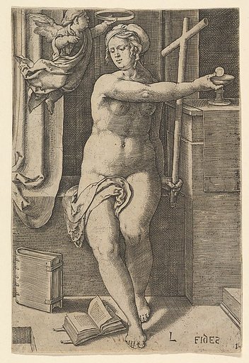 Faith (Fides), from "The Seven Virtues"