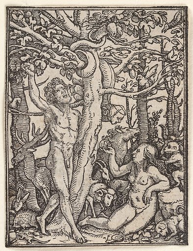 Fall (or Temptation of Adam), from "The Dance of Death"
