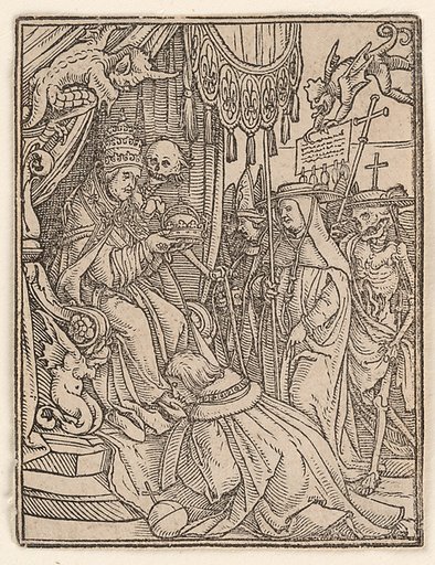 The Pope, from "The Dance of Death"