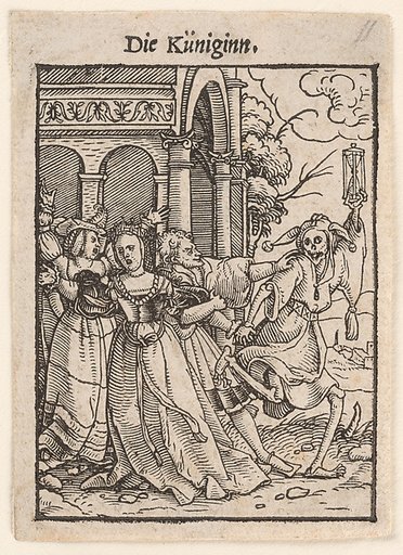 The Queen, from "The Dance of Death"