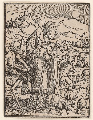 The Bishop, from "The Dance of Death"