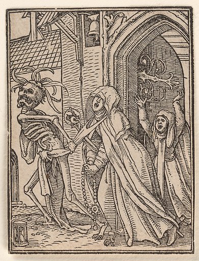 The Abbess, from "The Dance of Death"