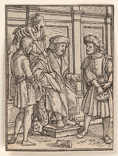 The Judge, from "The Dance of Death"