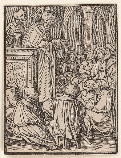 The Clergyman, from The Dance of Death