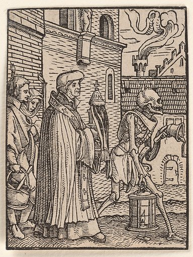 The Priest, from "The Dance of Death"