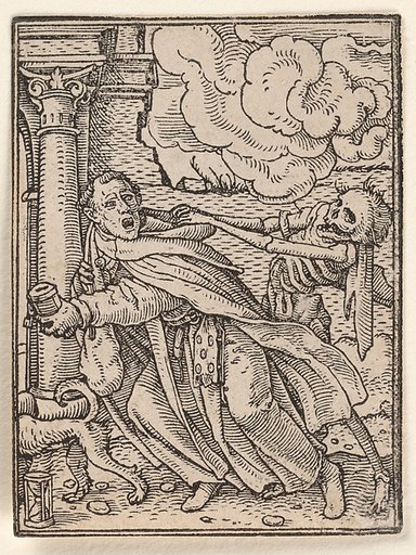 The Monk (or Mendicant), from "The Dance of Death"