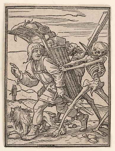 The Shop-keeper, from "The Dance of Death"