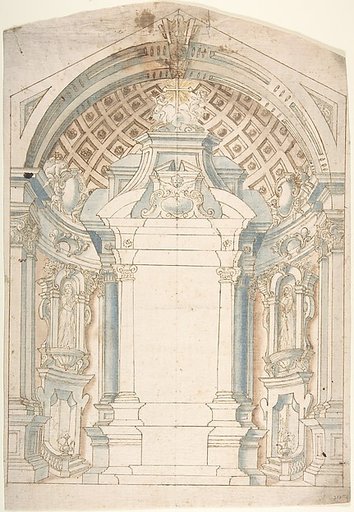 Project for the decoration of an Altar