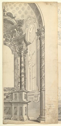 Halved Design for an Altar