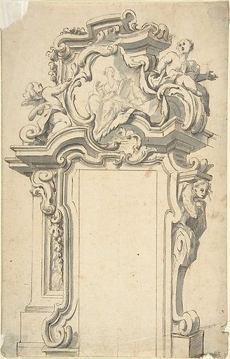 Two alternate Designs for a frame of door