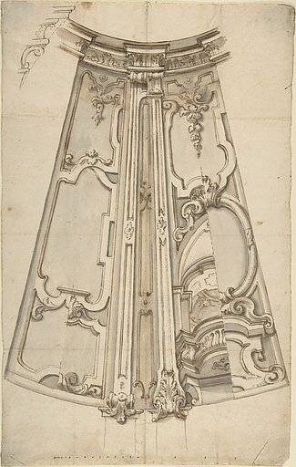 Design for the Ornamentation of a Section of a Ceiling