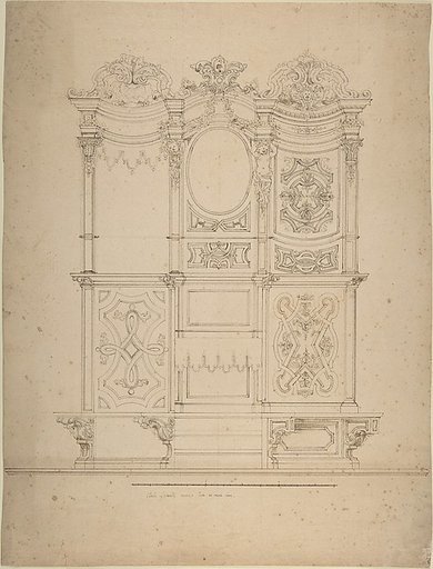 Design for the Ornamentation of a Wall or a Private Altar