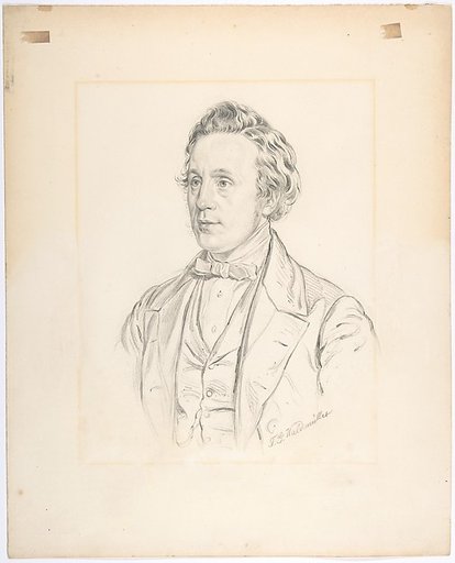 Portrait of Franz Jauner (Vienna 1832-1900 Vienna), Theater Director and Actor in Vienna