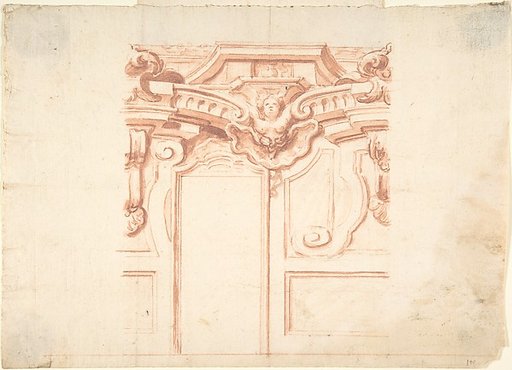 Design for the Decorative Scheme of a Wall