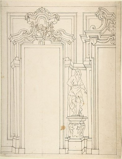 Design for the Elevation of a Wall Interior