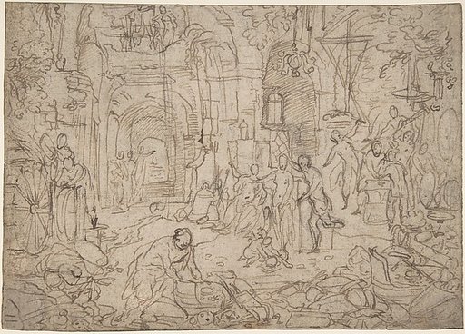 Venus Visiting the Forge of Vulcan