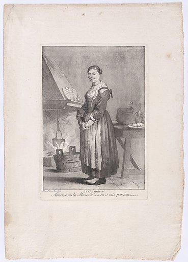 The Cook, from "Divers Portraits"